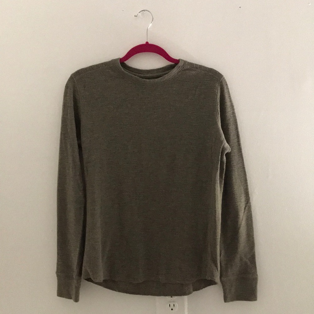 Vince 👨 Men’s Double Knit Long Sleeve Crew